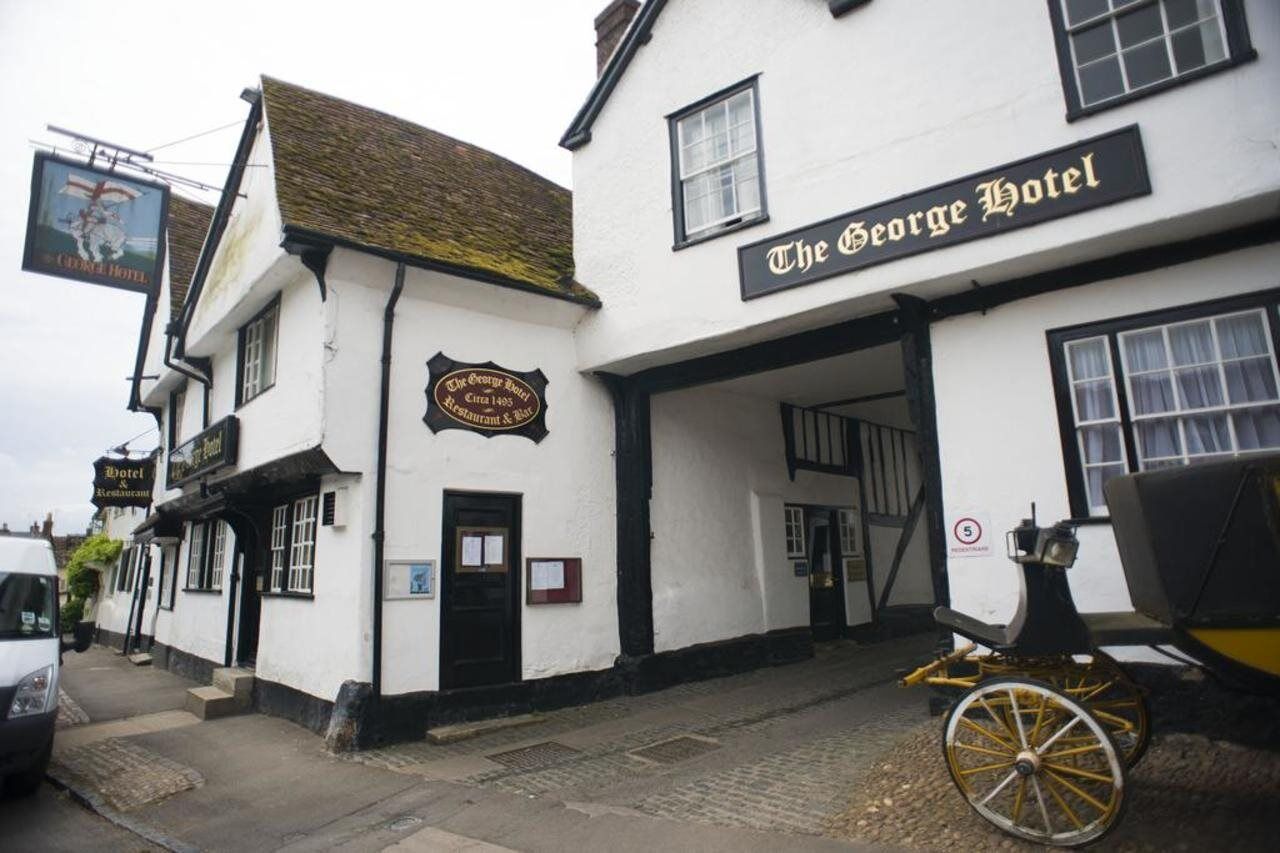 George Hotel Dorchester On Thames المظهر الخارجي الصورة